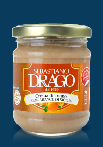 Crema di tonno con arance di sicilia